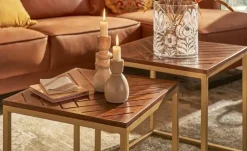 Couchtisch, 2er-Set aus Massivholz Calatria | Höffner