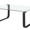 Couchtisch Helen | transparent, Schwarz | Möbel Höffner