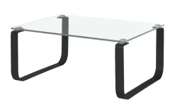 Couchtisch Helen | transparent, Schwarz | Möbel Höffner