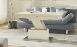 Couchtisch höhenverstellbar und ausziehbar Grado
