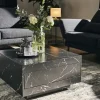 Couchtisch in Marmor-Optik schwarz Ortyga | Höffner