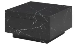 Couchtisch in Marmor-Optik schwarz Ortyga | Höffner