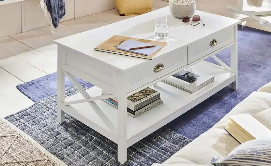 Couchtisch Mosi | Weiß, matt | Möbel Höffner