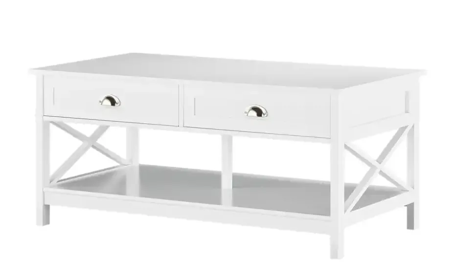 Couchtisch Mosi | Weiß, matt | Möbel Höffner