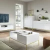 Couchtisch Nova | Weiß, Goldfarben | Möbel Höffner