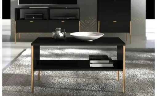 Couchtisch Polka | Schwarz | Möbel Höffner