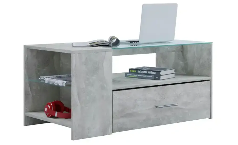 Couchtisch Tindala | Betonoptik | Möbel Höffner