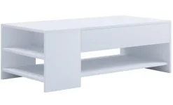 Couchtisch Tindus | Betonoptik, Weiß | Möbel Höffner