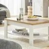 Couchtisch Toneo | Eiche (Nachbildung), Weiß | Höffner