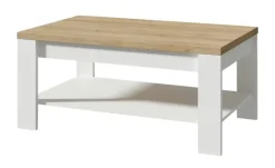 Couchtisch Toneo | Eiche (Nachbildung), Weiß | Höffner