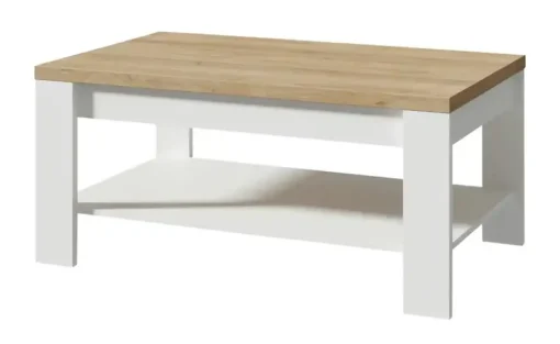 Couchtisch Toneo | Eiche (Nachbildung), Weiß | Höffner