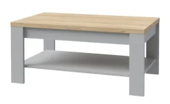 Couchtisch Toneo | Eiche (Nachbildung), Grau | Höffner