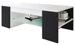 Couchtisch Tunas | Weiß, Schwarz | Möbel Höffner