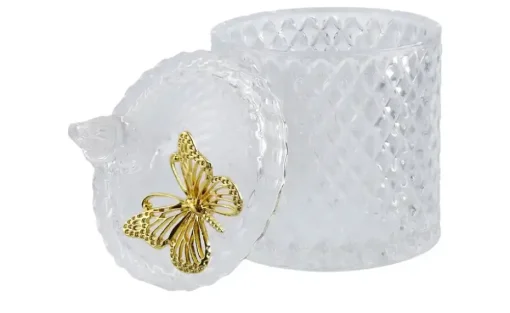 Deko Aufbewahrungsdose Schmetterling | 18 cm | Höffner