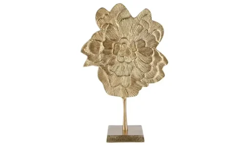 Deko Objekt Blume | Goldfarben | Möbel Höffner