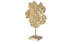 Deko Objekt Blume | Goldfarben | Möbel Höffner