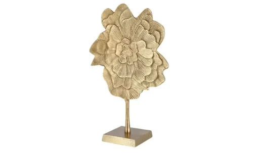 Deko Objekt Blume | Goldfarben | Möbel Höffner