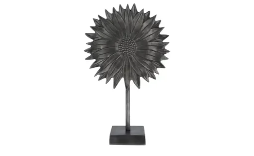 Deko Objekt Blume | Grau, Schwarz | Möbel Höffner