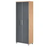 Dielenschrank Duna | Anthrazit, Eiche bianco | Höffner