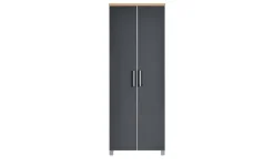 Dielenschrank Duna | Anthrazit, Eiche bianco | Höffner