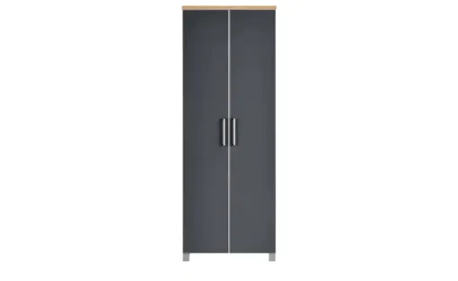 Dielenschrank Duna | Anthrazit, Eiche bianco | Höffner