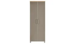 Dielenschrank Duna | Taupe, Eiche bianco | Höffner