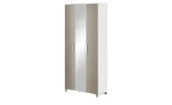 Dielenschrank Duna | Taupe, Weiß | Möbel Höffner