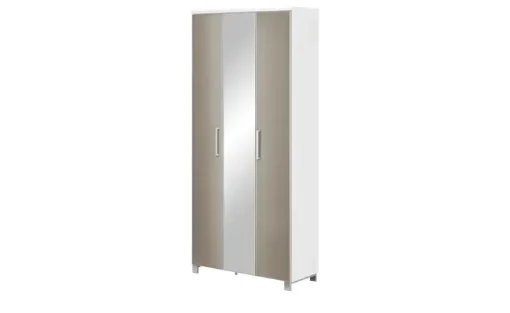 Dielenschrank Duna | Taupe, Weiß | Möbel Höffner