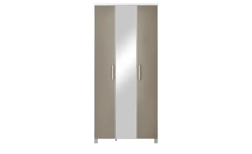 Dielenschrank Duna | Taupe, Weiß | Möbel Höffner