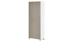 Dielenschrank Duna | Taupe, Weiß | Möbel Höffner
