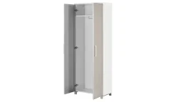 Dielenschrank Duna | Taupe, Weiß | Möbel Höffner