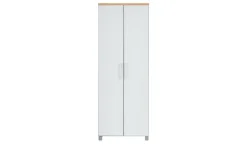 Dielenschrank Duna | Weiß, Eiche bianco | Möbel Höffner