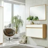 Dielenschrank Tiba | Weiß, Eiche bianco | Möbel Höffner