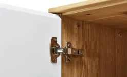 Dielenschrank Tiba | Weiß, Eiche bianco | Möbel Höffner