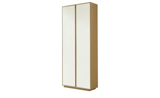 Dielenschrank Tiba | Weiß, Eiche bianco | Möbel Höffner