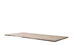 Dine + Mine Tischplatte mit Baumkante SigNature One | Natur, ca, 160x2,5x90 cm