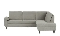 Diva Ecksofa Diva | Silbergrau, rechts | Möbel Höffner