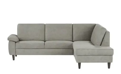 Diva Ecksofa Diva | Silbergrau, rechts | Möbel Höffner