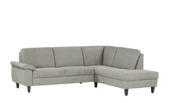 Diva Ecksofa Diva | Silbergrau, rechts | Möbel Höffner