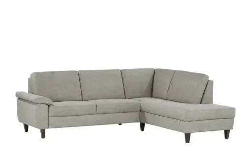 Diva Ecksofa Diva | Silbergrau, rechts | Möbel Höffner