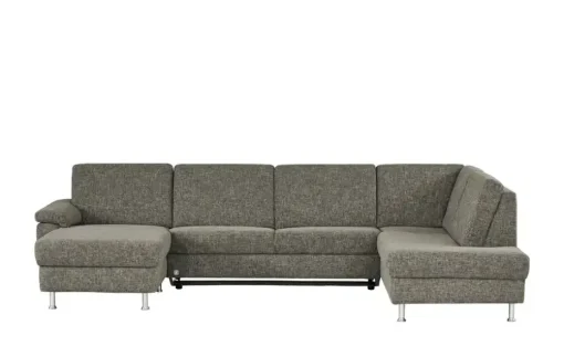 Diva Wohnlandschaft mit Schlaffunktion Diva | Steingrau, rechts