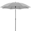 doppler Sonnenschirm Ø 210 cm Active Green | Hellgrau