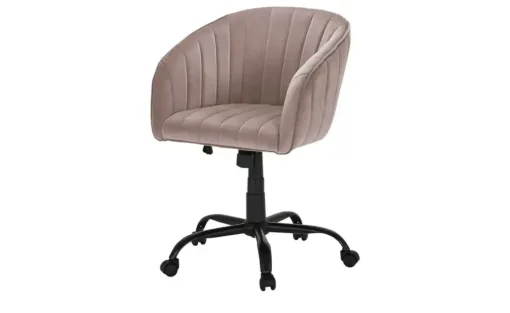 Drehsessel Ahr | Altrosa, Schwarz, Rosa | Möbel Höffner
