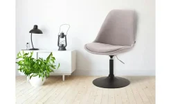 Drehstuhl drehbar Maverick | Grau, Schwarz | Höffner