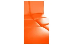 Drehstuhl Kunstleder Palma  | Orange, verchromt