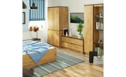 Drehtürenschrank 90 cm breit Valentina | Eiche (Nachbildung)