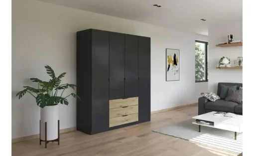Drehtürenschrank Dundee | 181 cm | Möbel Höffner