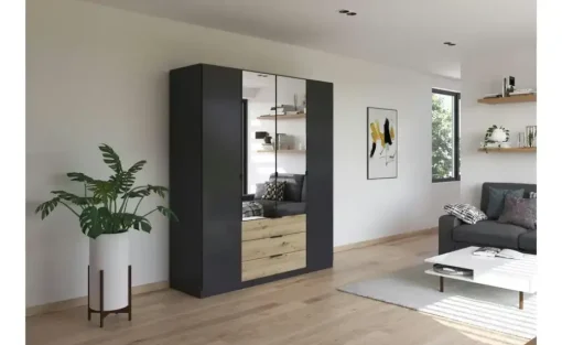 Drehtürenschrank Dundee | 181 cm | Möbel Höffner