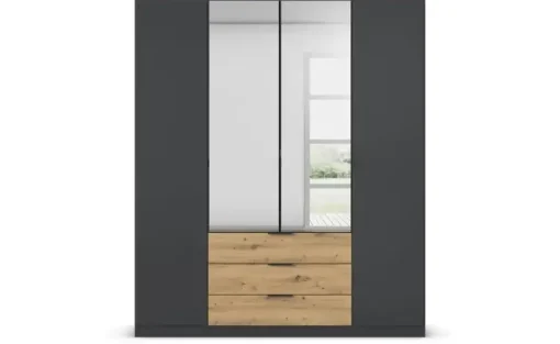 Drehtürenschrank Dundee | 181 cm | Möbel Höffner