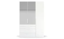 Drehtürenschrank Port Talbot | 151 cm, 3 Stück